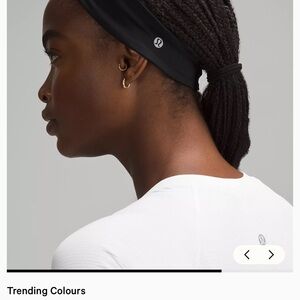 lululemon Black Headband